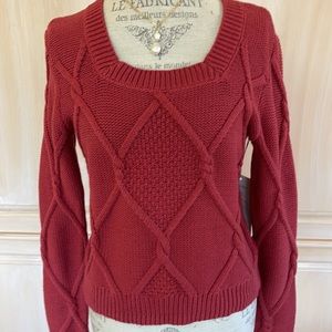 Cabi Square Neck Pullover # 3883 NWT